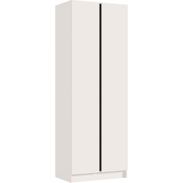 Шкаф распашной МИФ Мебель 2-х створчатый 800, в современном стиле, кашемир/кашемир