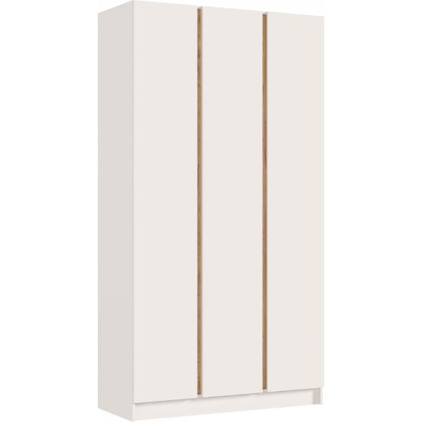 Шкаф распашной МИФ Мебель 3-х створчатый 1200, в современном стиле, кашемир/кашемир