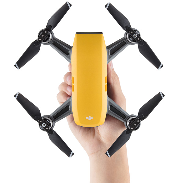 Квадрокоптер DJI Spark Fly More Combo Sunrise желтый