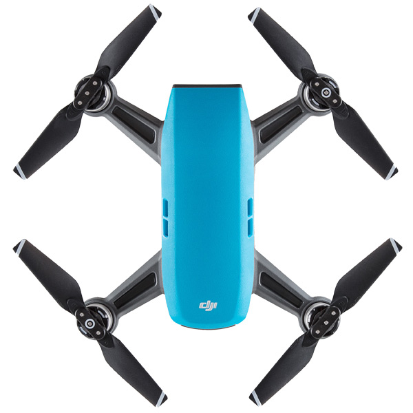 Квадрокоптер DJI Spark Fly More Combo небесно-голубой
