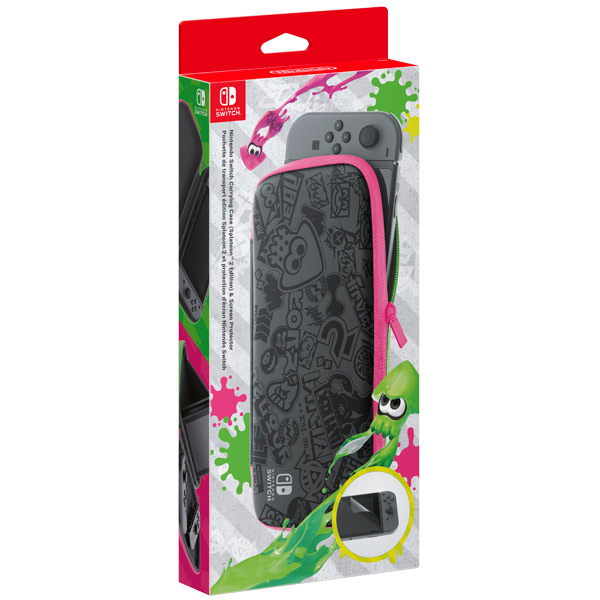 Комплект Nintendo Switch чехол и пленка Accessory Set Splatoon&nbsp;2 фото