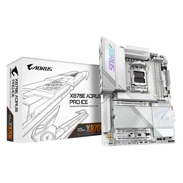 Материнская плата GIGABYTE X870E AORUS PRO ICE фото