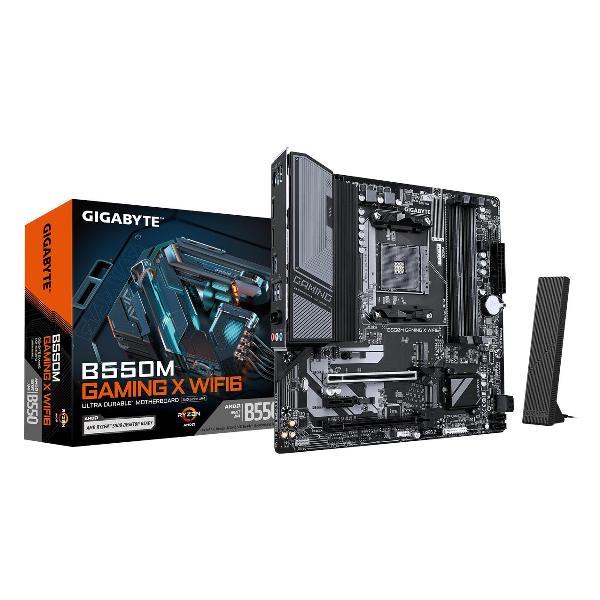 Материнская плата GIGABYTE B550M GAMING X WIFI6 фото