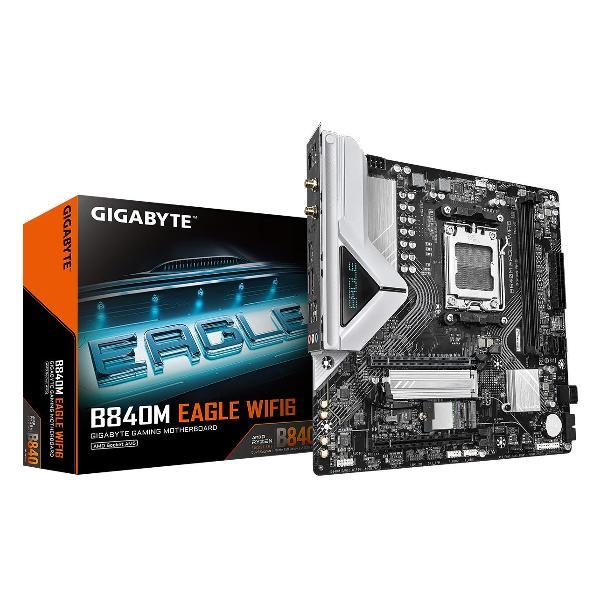 Материнская плата GIGABYTE B840M EAGLE WIFI6 фото