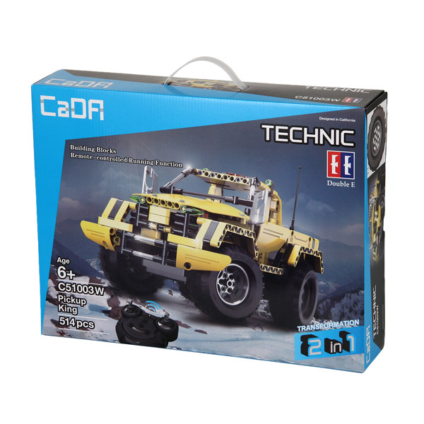 Радиоуправляемая модель-конструктор Double Eagle Конструктор CaDA Technic Pickup (RC49603)