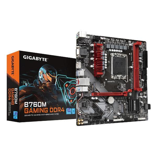 Материнская плата GIGABYTE B760M GAMING DDR4 фото