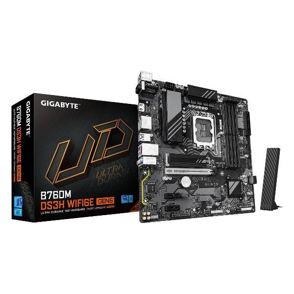 Материнская плата GIGABYTE B760M DS3H WIFI6E GEN5