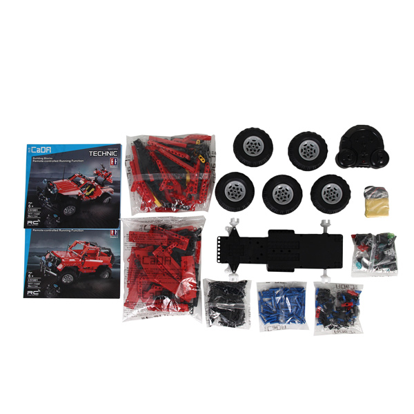 Радиоуправляемая модель-конструктор Double Eagle Конструктор CaDA Technic Off-road Warrior