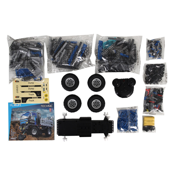 Радиоуправляемая модель-конструктор Double Eagle Конструктор CaDA Technic Dump Truck (RC49604)