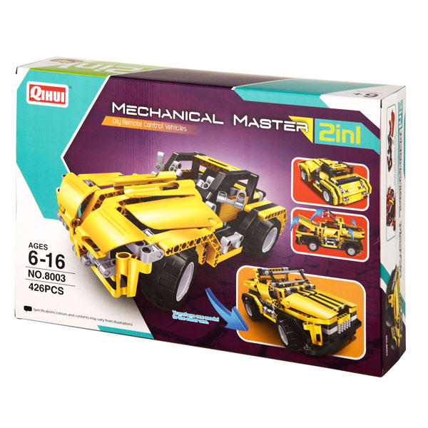 Радиоуправляемая модель-конструктор QiHui MightyTorrent 426 эл.