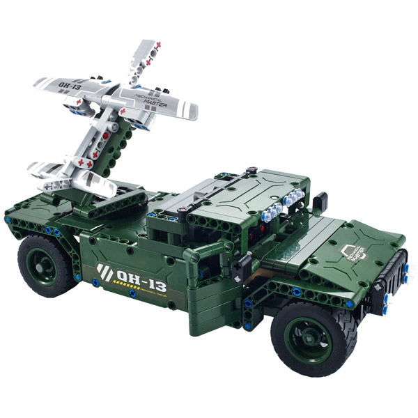 Радиоуправляемая модель-конструктор QiHui UAV Carrier, 506 эл.