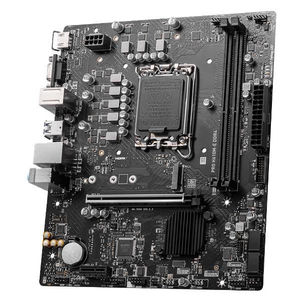 Материнская плата MSI PRO H610M-E DDR4