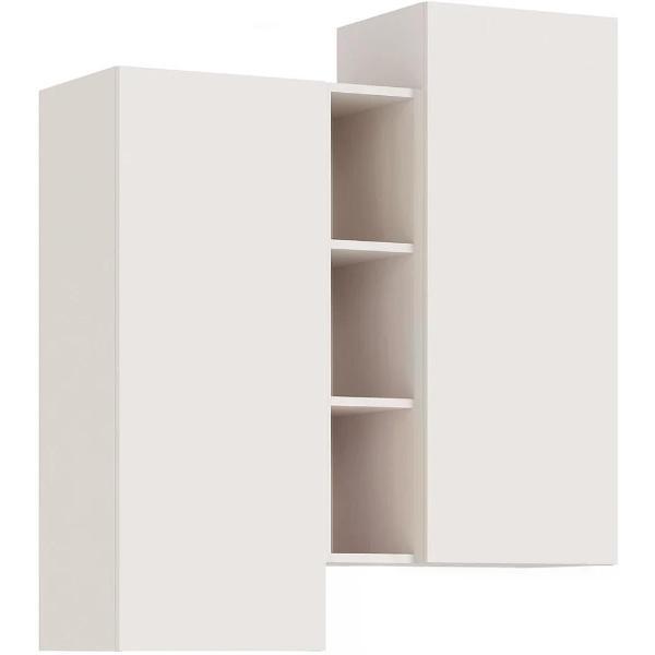 Шкаф распашной МИФ Мебель подвесной комбинированный, в современном стиле, Кашемир