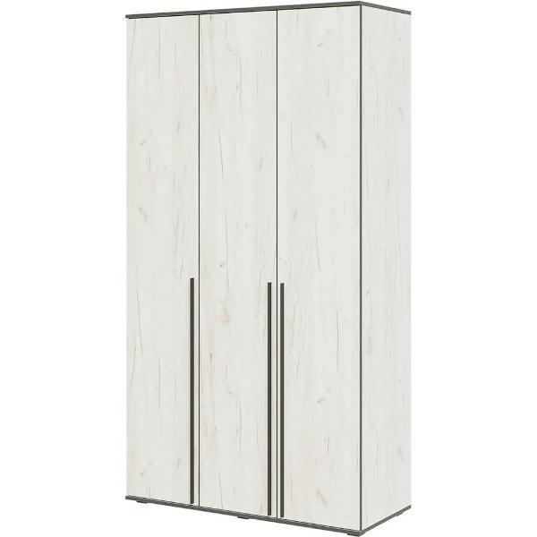 Шкаф распашной МИФ Мебель трехдверный 1200, современный стиль, ЛДСП, крафт