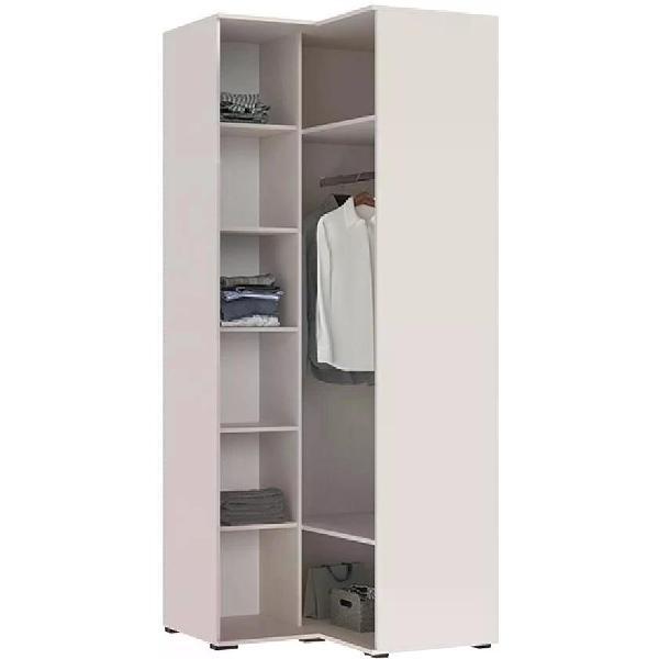 Шкаф распашной МИФ Мебель Современный угловой, Кашемир, бежевый, ЛДСП