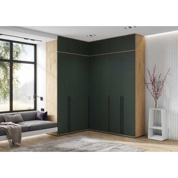 Шкаф распашной МИФ Мебель Угловая композиция шкафов с антресолями