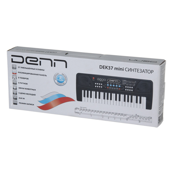 Синтезатор Denn DEK37 mini