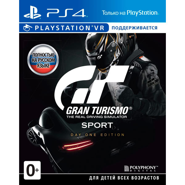 PS4 игра Sony Gran Turismo Sport Day One Edition
