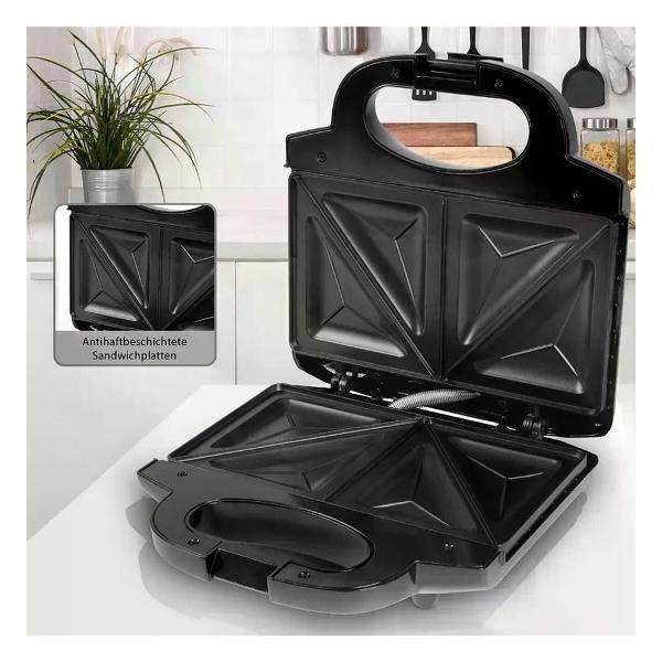 Сендвичница CLATRONIC ST 3778 schwarz-inox