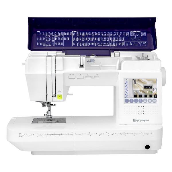 Швейная машина с возможностью подключения вышивального блока. HappyJapan EXP-9000