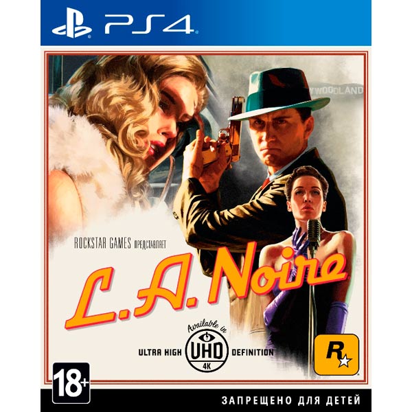 PS4 игра Take-Two L.A.Noire фото