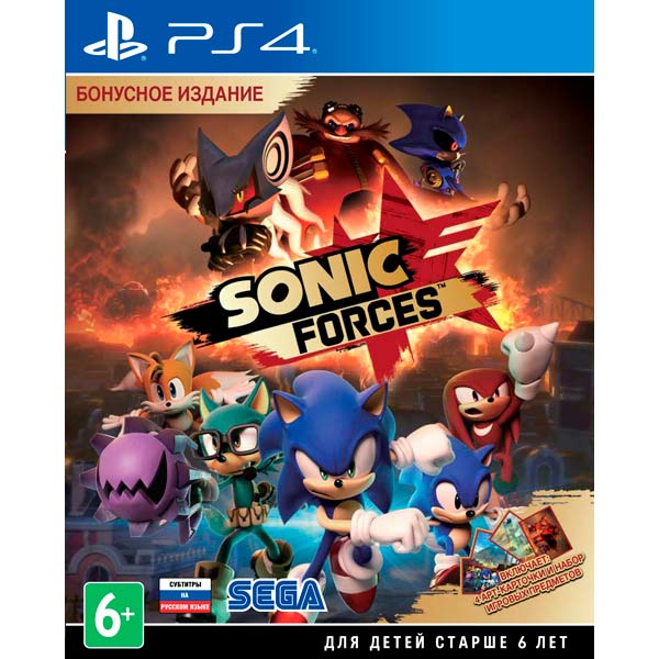 PS4 игра Sega Sonic Forces фото