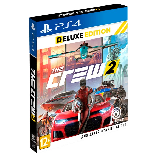 PS4 игра Ubisoft The Crew 2 Deluxe Edition фото
