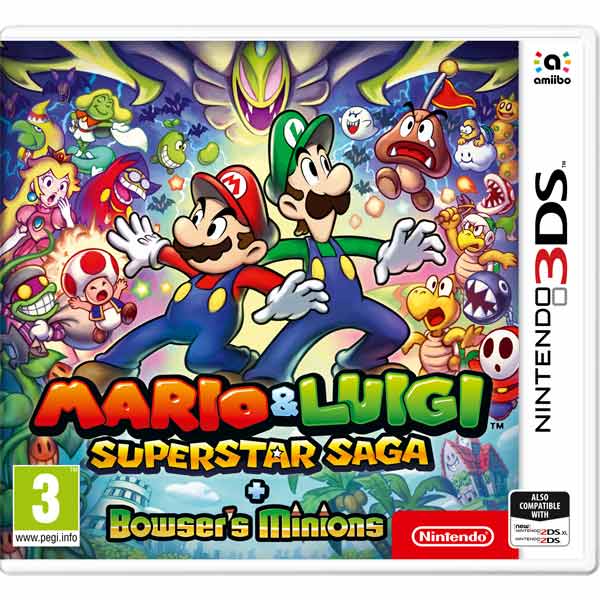 Игра для Nintendo Mario&Luigi Superstar Saga + Bowser's minion