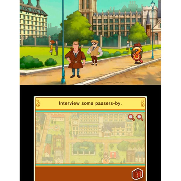 Игра для Nintendo Layton's Mystery Journey