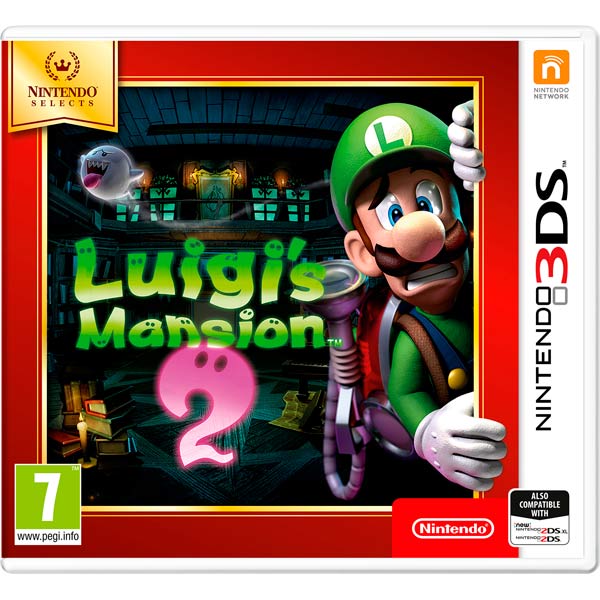 Игра для Nintendo Selects Luigi's Mansion 2