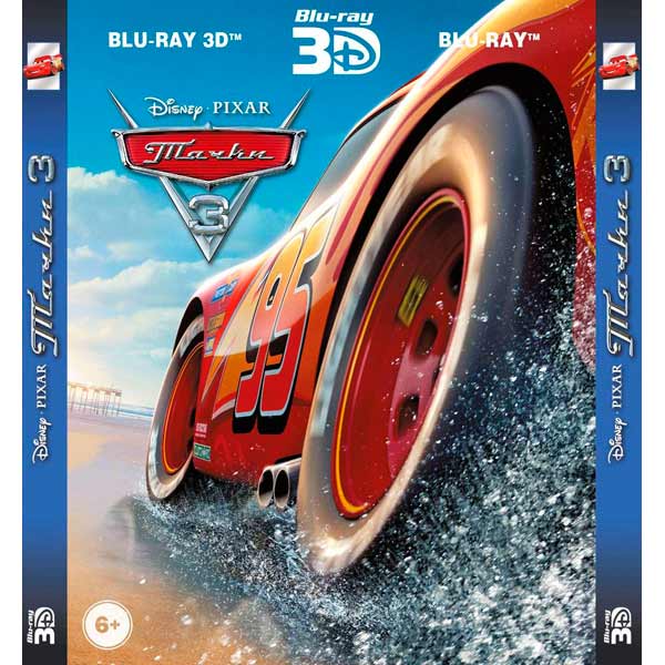 Blu-ray диск . 3D Тачки 3 фото