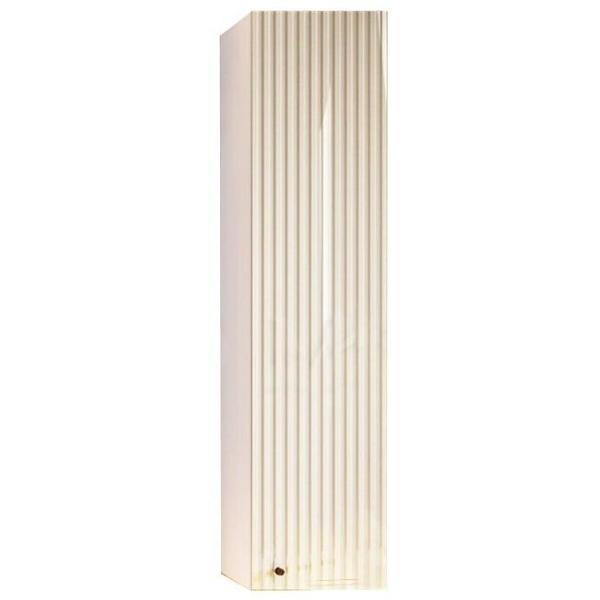 Шкаф распашной МИФ Мебель навесной большой, Белый/Белый глянец