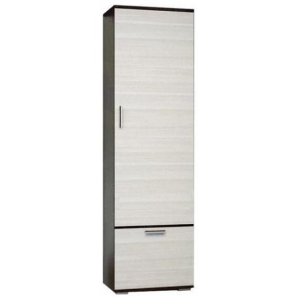 Шкаф распашной ЭРА Пенал для гостиной, Венге/Лоредо