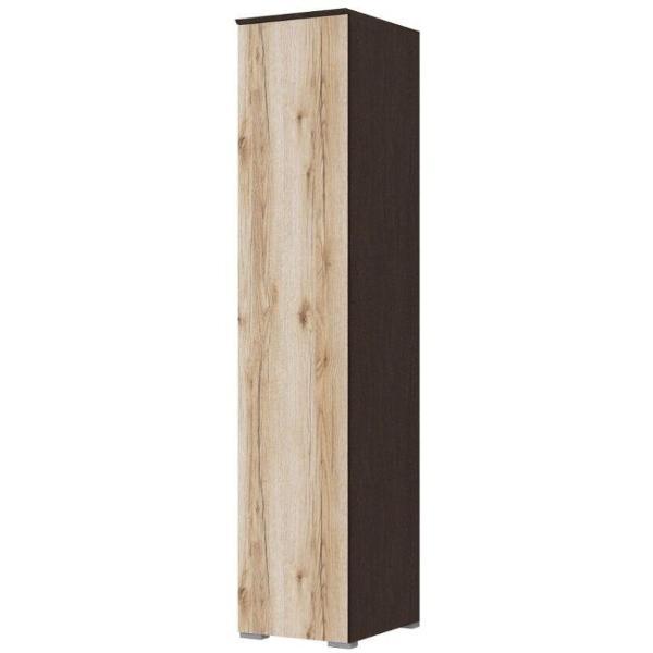 Шкаф распашной ТЭКС мебель Пенал со штангой и двумя полками, ЛДСП, 45х554,