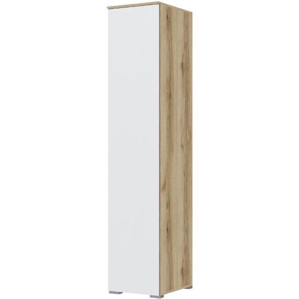 Шкаф распашной ТЭКС мебель Пенал со штангой и двумя полками, ЛДСП, 45х554,