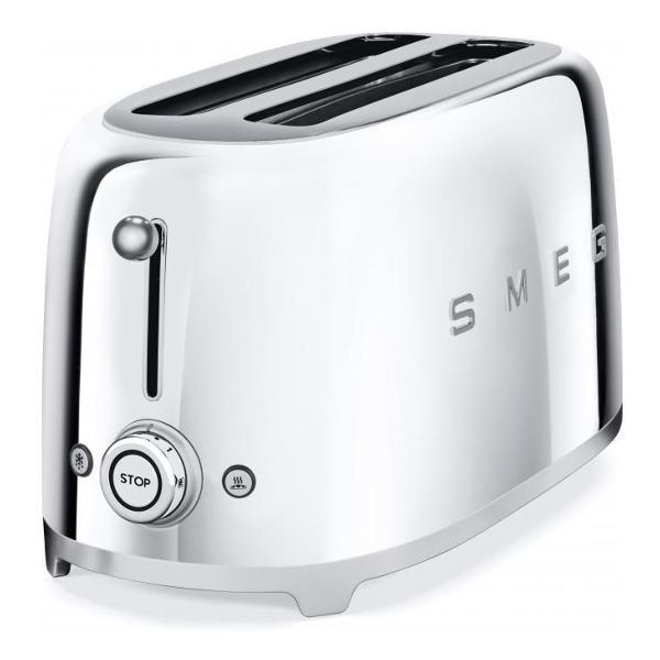 Тостер Smeg TSF02SSEU хром фото