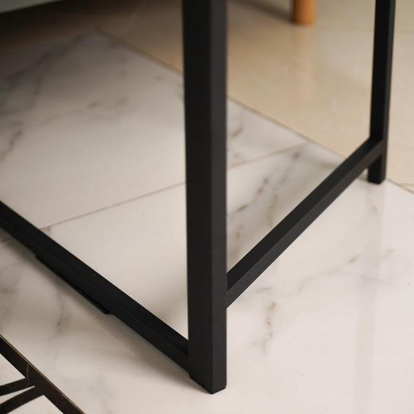 Стол журнальный Frenesie раскладной белый трансформер лофт, 105х59х53 см.