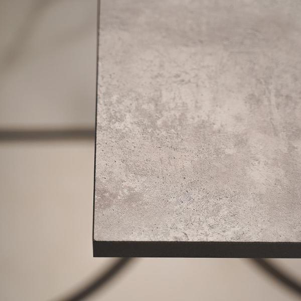 Стол журнальный Frenesie раскладной трансформер лофт, цемент светлый, 105х59х53 см.