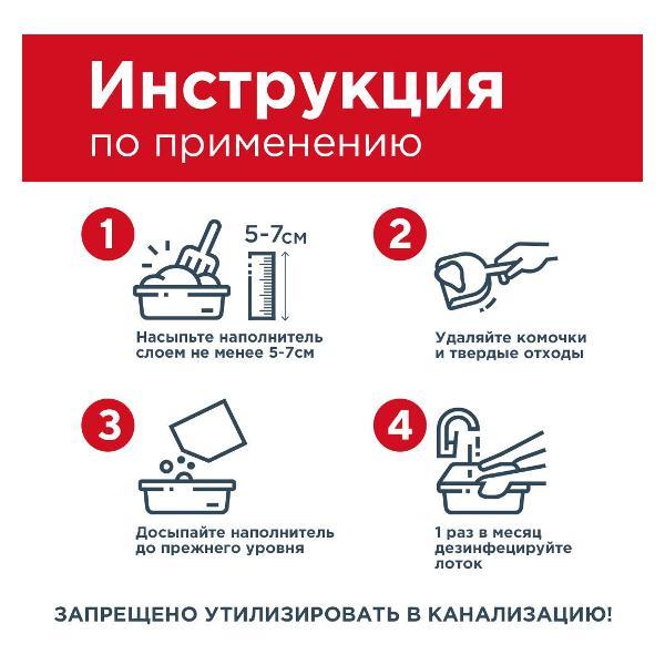 Наполнитель для лотков и клеток Pi-Pi-Bent Сенсация свежести