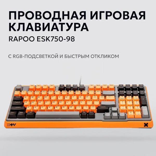 Игровая клавиатура Rapoo ESK750-98