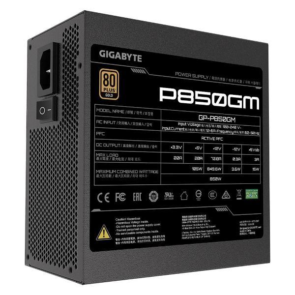 Блок питания GIGABYTE GP-P850GM