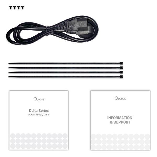 Блок питания Ocypus Delta-P750-B1FDBK024X-EU