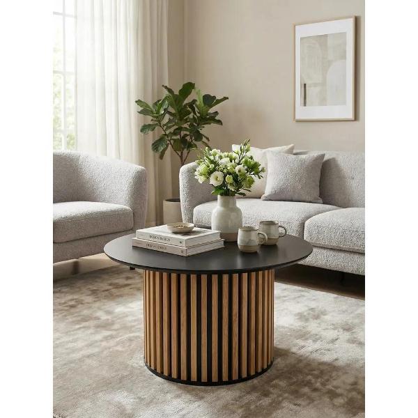 Стол журнальный Любимый Дом дизайнерский Неаполь, черный