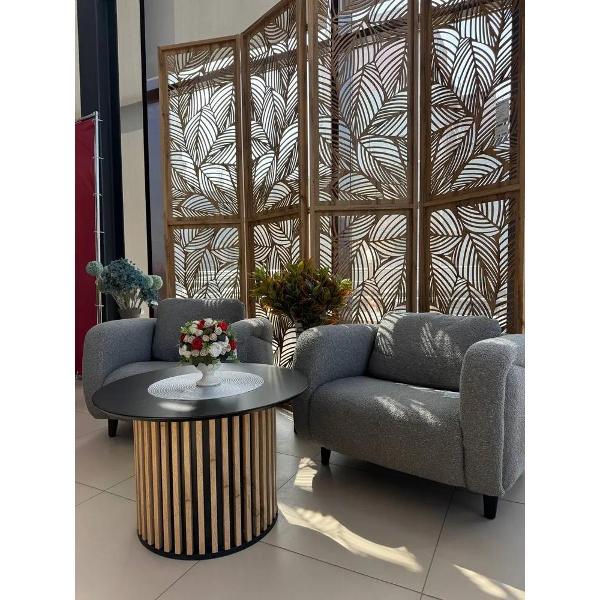 Стол журнальный Любимый Дом дизайнерский Неаполь, черный