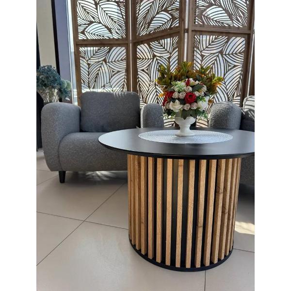 Стол журнальный Любимый Дом дизайнерский Неаполь, черный