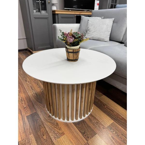 Стол журнальный Любимый Дом дизайнерский Неаполь, белый