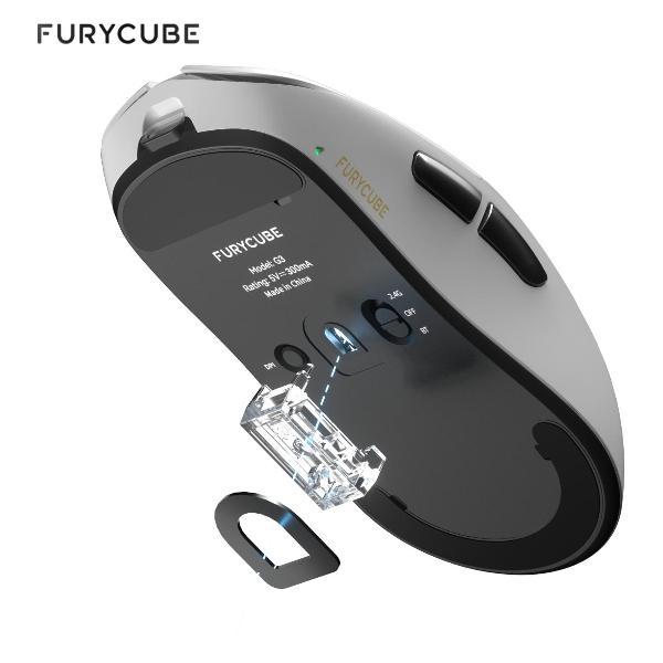 Компьютерная мышь беспроводная Furycube G3 белый