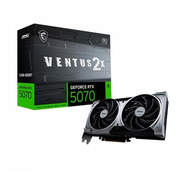 Видеокарта MSI RTX 5070 12G VENTUS 2X OC