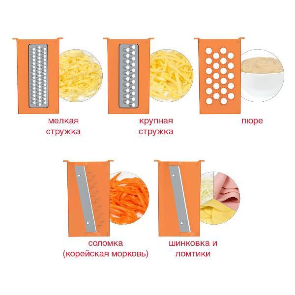 Овощерезка Oursson 8 в 1 CV2808PM/MC