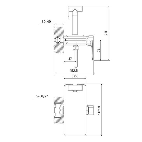 Смеситель Iddis AXESBSHi08